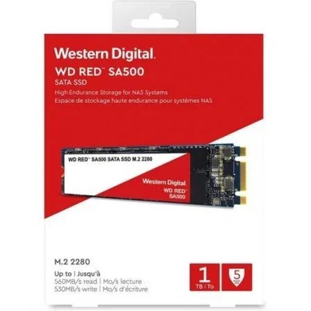 Western Digital WD Red SA500 1 TB M.2 SATA Western Digital WD Red SA500 1 TB M.2 SATA